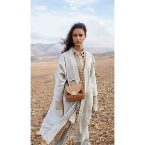 {Polène} Numéro Un Nano Bag - Edition Trio Camel